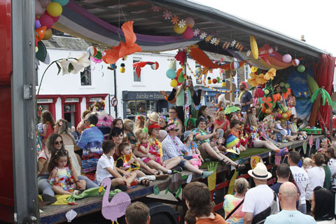Kirkcudbright Parade August 2025 